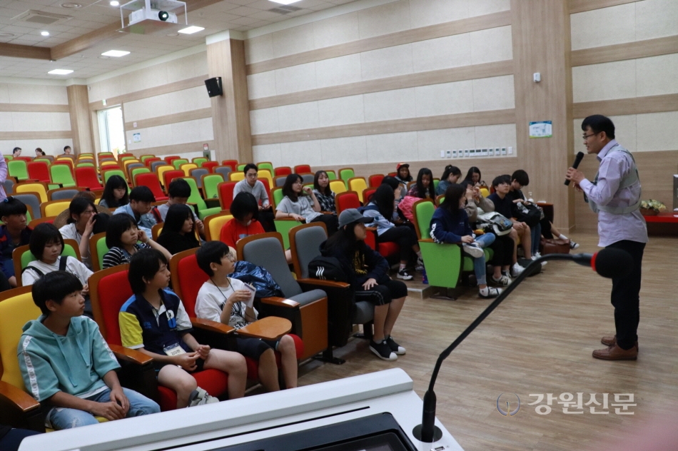 강원진로교육원, 해밀학교 진로교육 실시 강원진로교육원, 해밀학교 진로교육 실시