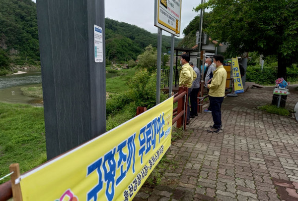 박민영 홍천군 부군수는 지난 5월 22일, 물놀이 관리지역에 대한 현장점검 했다.
